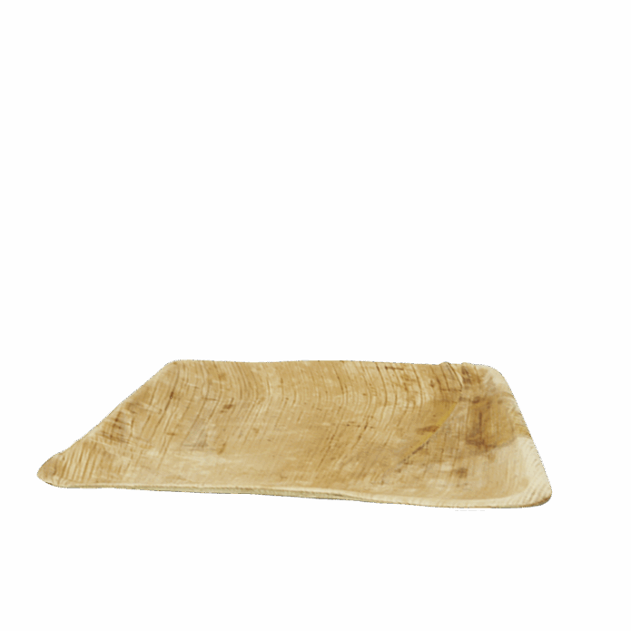 Palmeblads tallerken, 25x25cm
