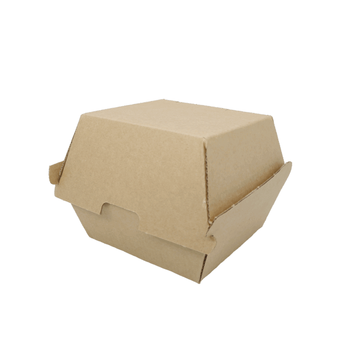 CCBB2-E Burgerboks, pap, 10 x 10,5 x 10 cm