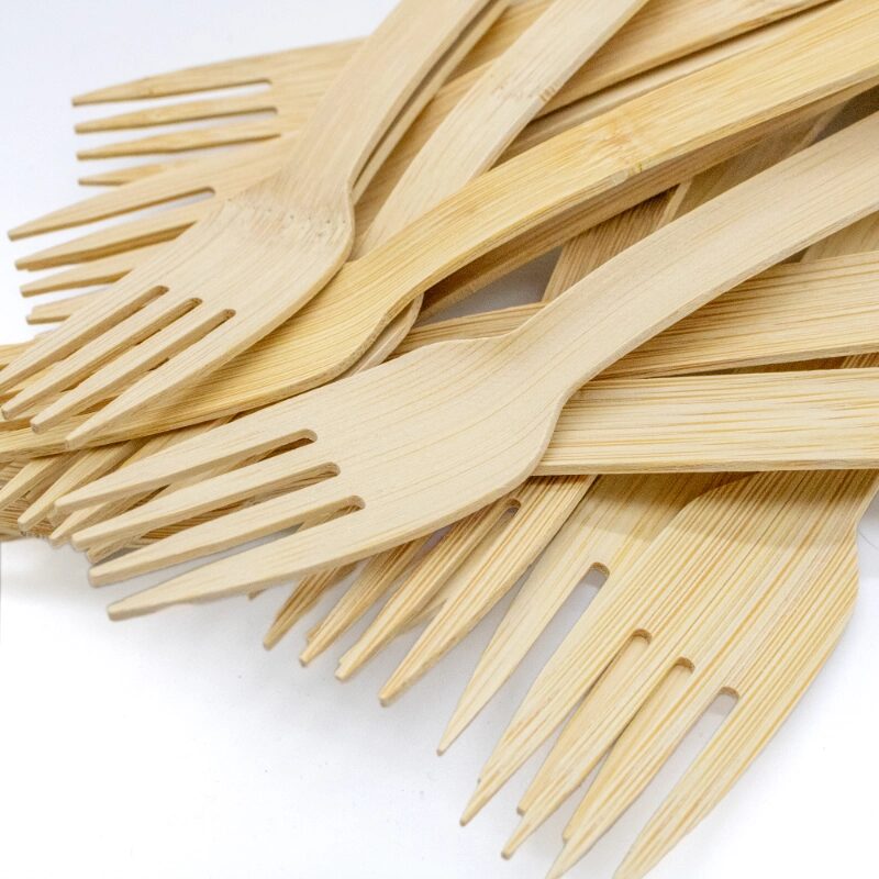Letvægt bambus bestik