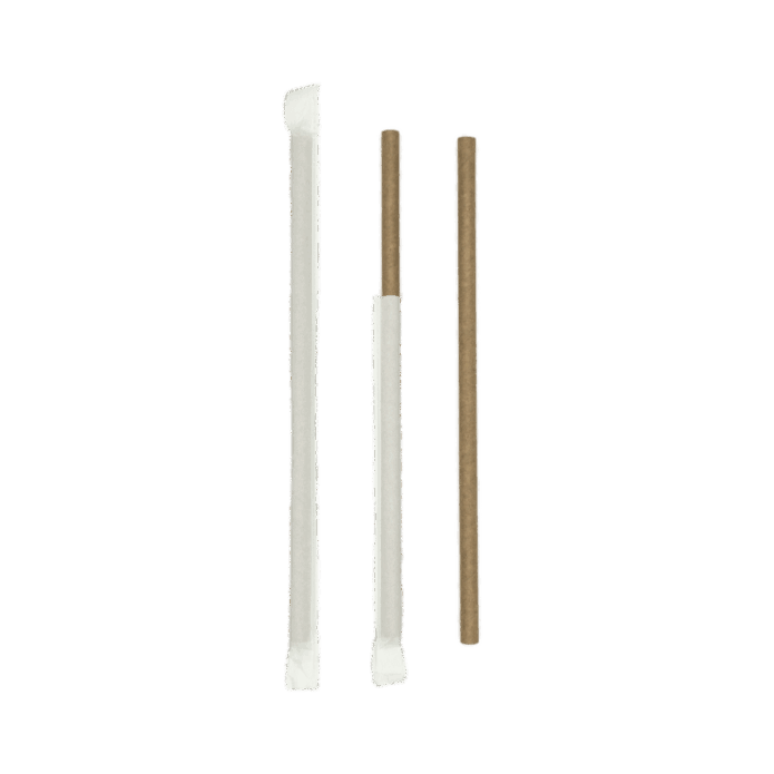 PSKF6-IND-MS Paper straw, Ø6x210 mm