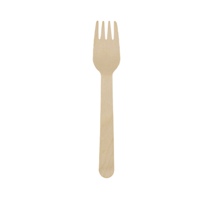 Trægaffel voks-behandlet,15,9 cm